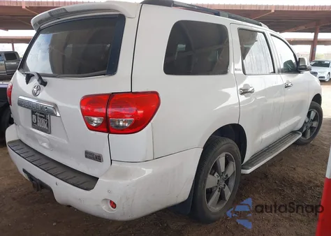 2008 Toyota Sequoia Limited 5.7L V8 z USA, uszkodzony, nr VIN 5TDZY68A78S010498